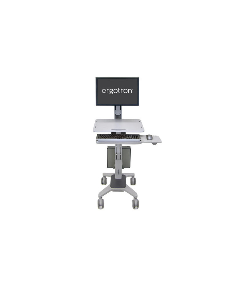 Buy Ergotron WorkFit-C Single LD Sit-Stand 24-198-055 for Mobile Workstation