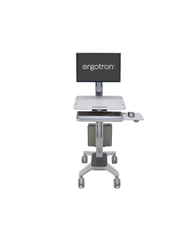 Buy Ergotron WorkFit-C Single LD Sit-Stand 24-198-055 for Mobile Workstation