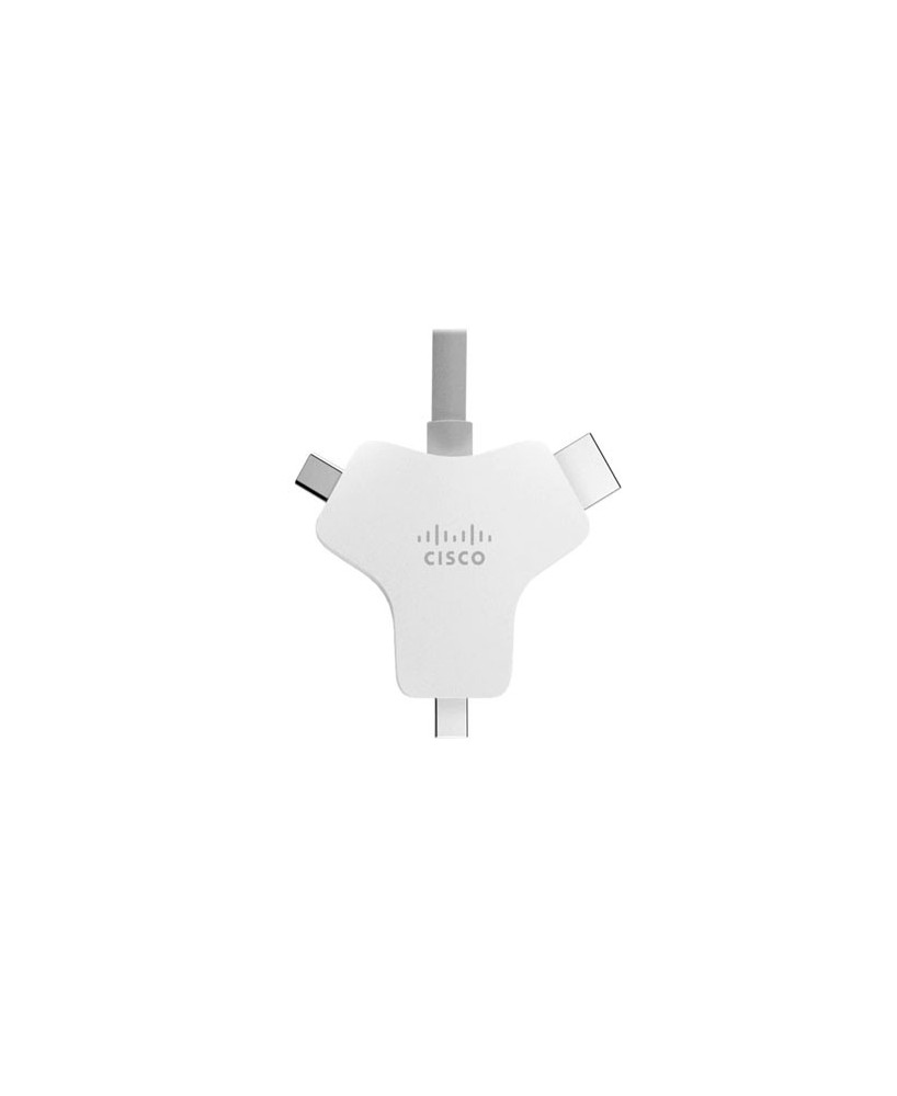 Cisco Spare 9m 4K Multi-head Cable with USB-C, HDMI, and miniDP Connectivity CAB-HDMI-MUL4K-9M=