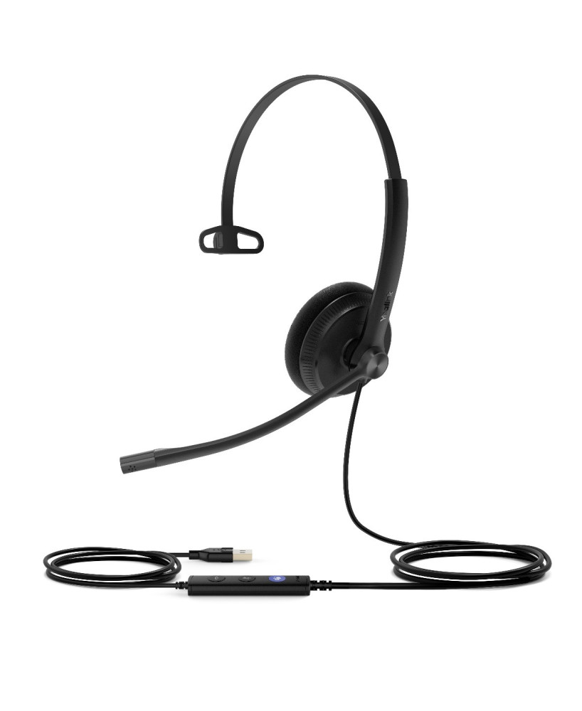 Buy Yealink UH34 Lite Wideband Noise-Cancelling USB Mono Teams Certified Headset TEAMS-UH34L-M 