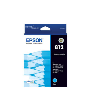 Buy EPSON 812 Standard Capacity DURABrite Ultra Cyan Ink Cartridge C13T05D292