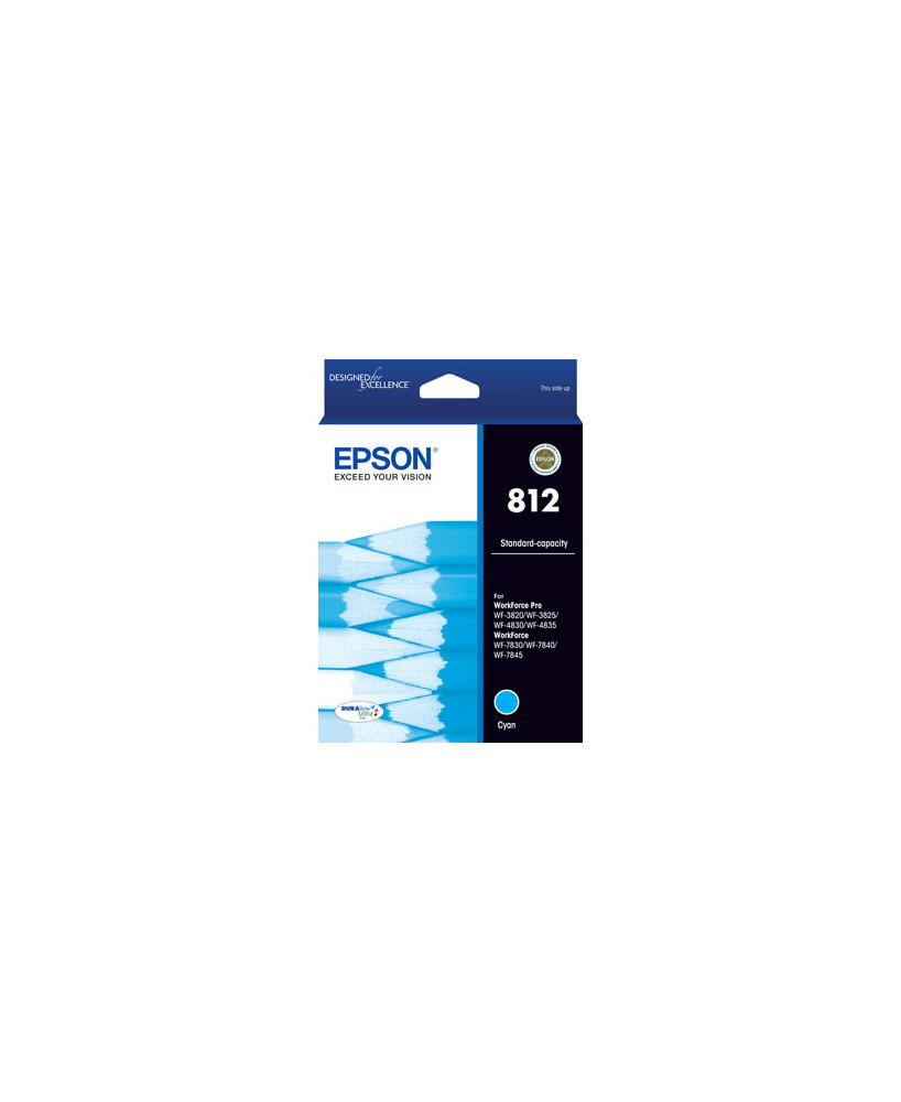 Buy EPSON 812 Standard Capacity DURABrite Ultra Cyan Ink Cartridge C13T05D292