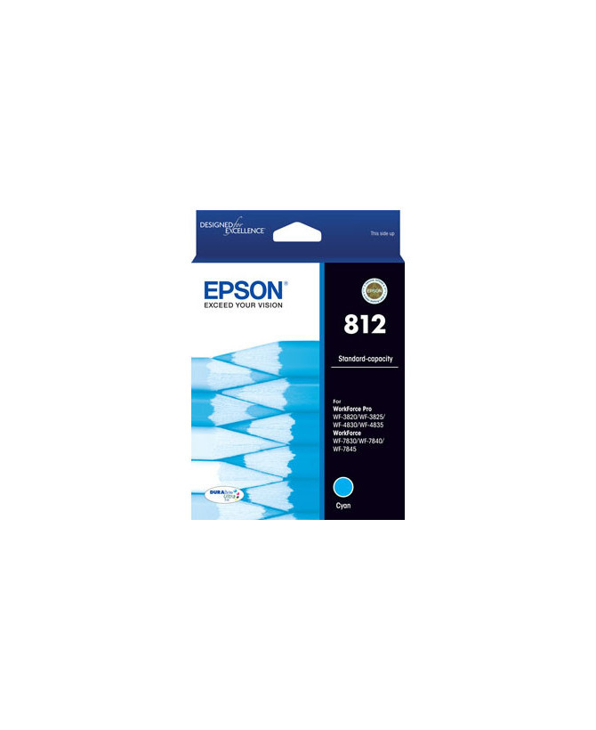 Buy EPSON 812 Standard Capacity DURABrite Ultra Cyan Ink Cartridge C13T05D292