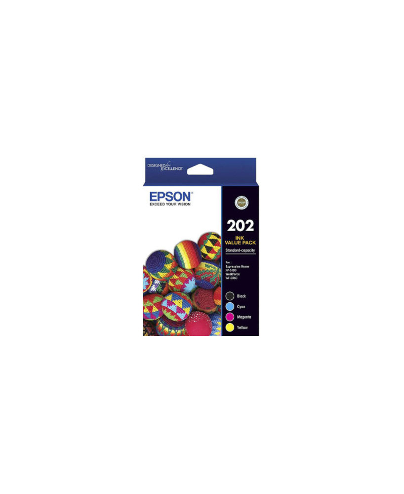 Buy EPSON 202 Standard Capacity 4 Colour Pack C13T02N692