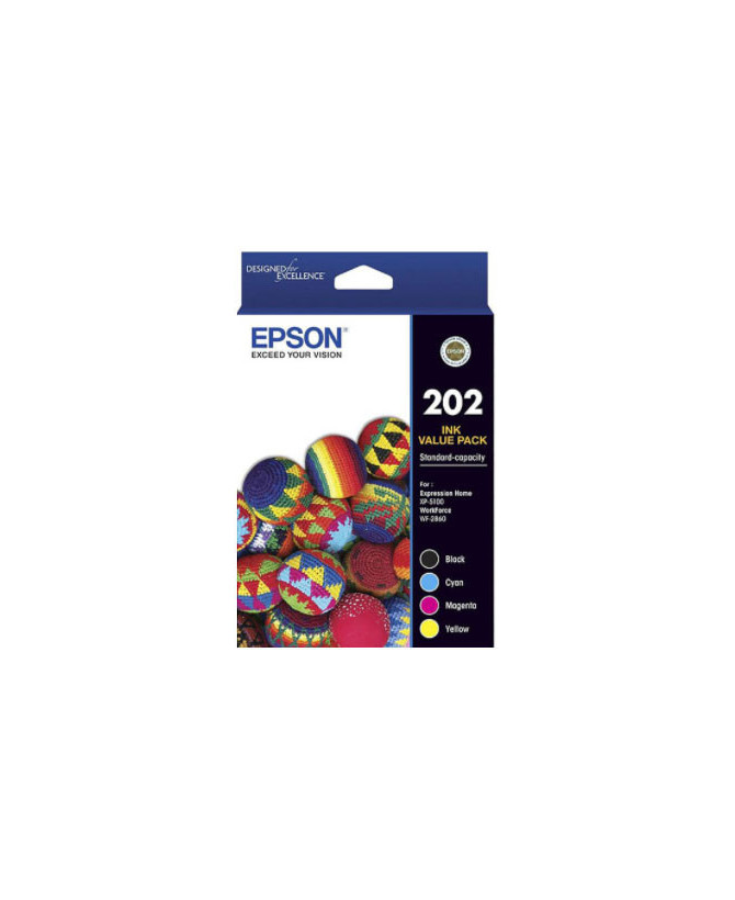 Buy EPSON 202 Standard Capacity 4 Colour Pack C13T02N692