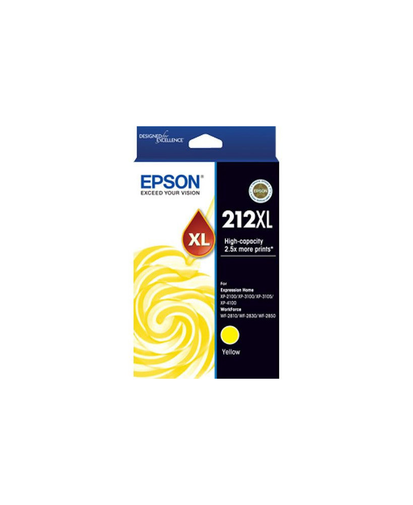 Buy EPSON 212XL High Capacity Yellow Ink Cartridge C13T02X492