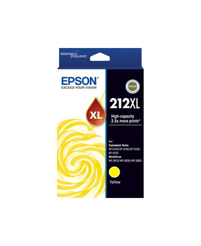 Buy EPSON 212XL High Capacity Yellow Ink Cartridge C13T02X492