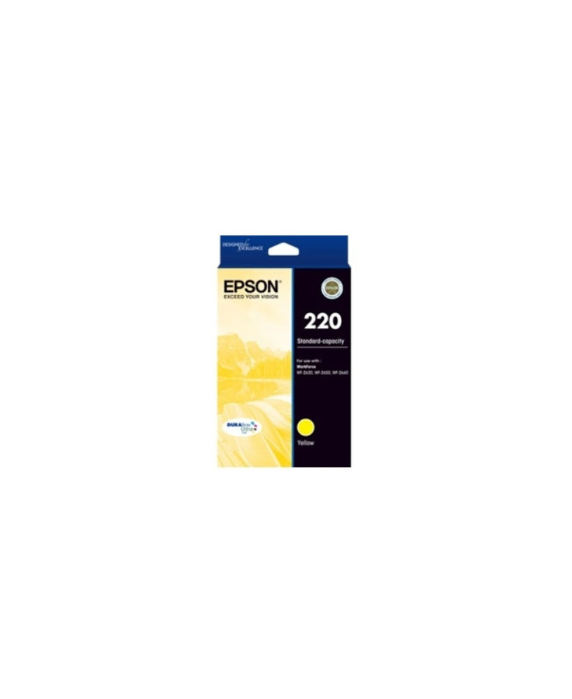 Buy EPSON 220 DURABrite Ultra Standard Yellow Ink Cartridge C13T293492