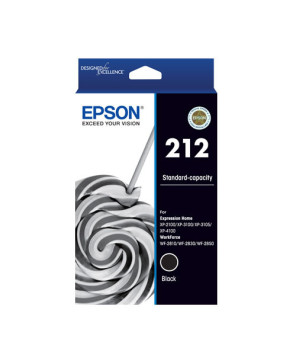 Buy Epson 212 STD Capacity Black Ink Cartridge C13T02R192 for WorkForce WF-2830 Printer