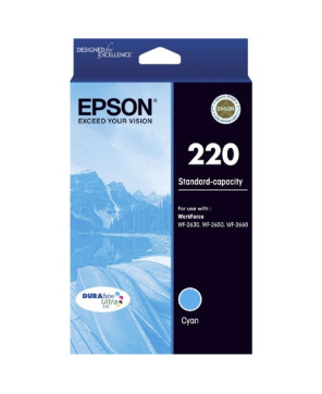 Buy Epson DURABrite Ultra 220 Cyan Ink Cartridge C13T293292 for WF-2630, WF-2650, WF-2660