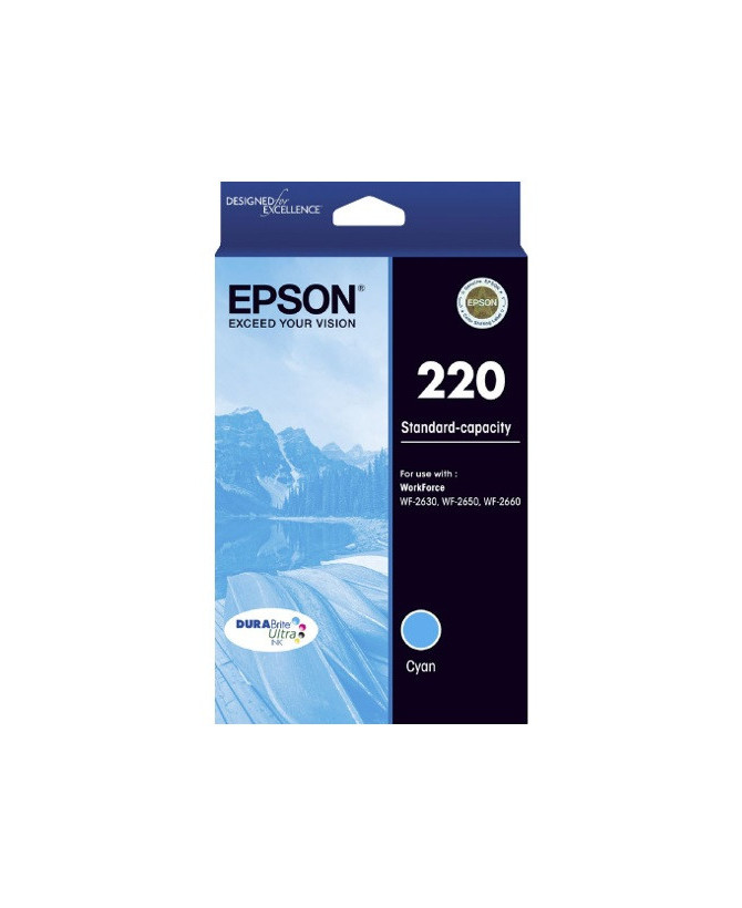 Buy Epson DURABrite Ultra 220 Cyan Ink Cartridge C13T293292 for WF-2630, WF-2650, WF-2660