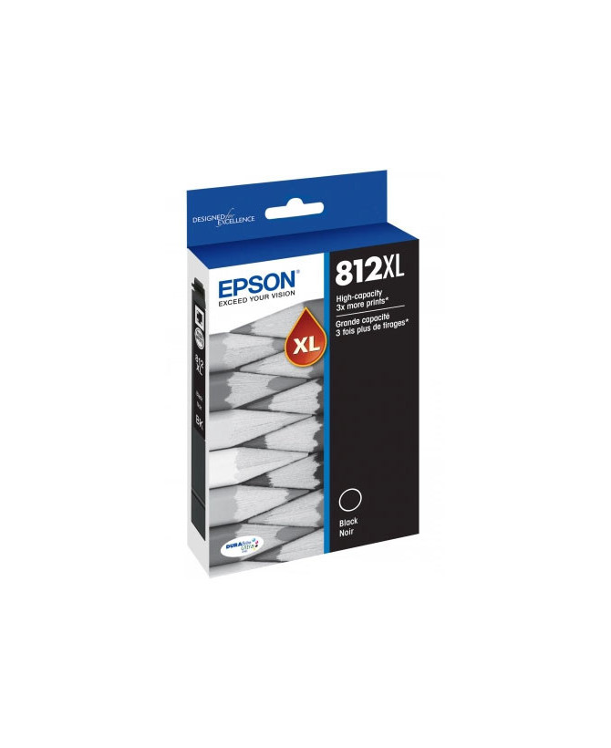 Buy EPSON 812XL High Capacity DURABrite Ultra Black Ink Cartridge C13T05E192