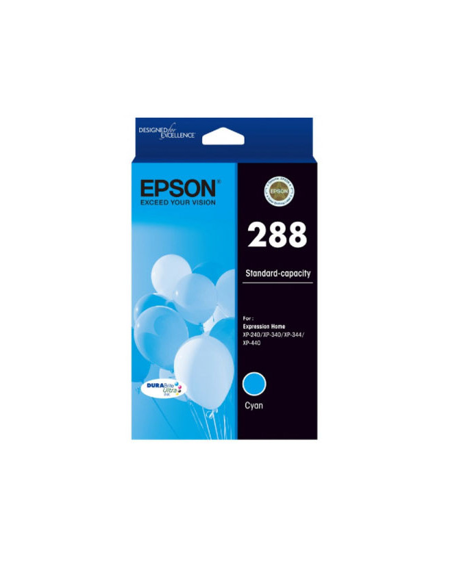 Buy Epson 288 STD Capacity DURABrite Ultra Cyan Ink Cartridge C13T305292 for Expression Home XP-240, XP-340, XP-344 and XP-440 Printers 