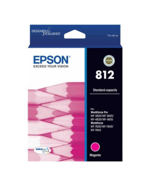 Buy Epson DURABrite Ultra 812 Magenta Ink Cartridge C13T05D392 for WorkForce Pro Printers