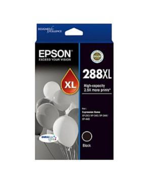 Buy Epson DURABrite Ultra 288XL Black Ink Cartridge C13T306192 for Expression Home Printers