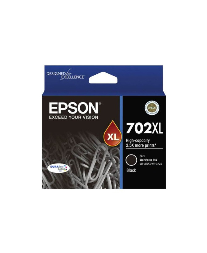 Buy Epson DURABrite Ultra 702XL Black Ink Cartridge C13T345192 for WorkForce Pro Printers