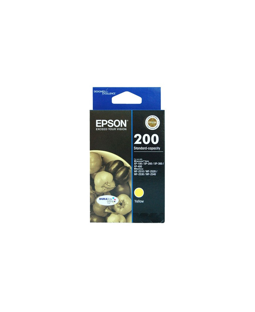 Buy Epson DURABrite Ultra 200 Yellow Ink Cartridge C13T200492 for Expression Home Printers