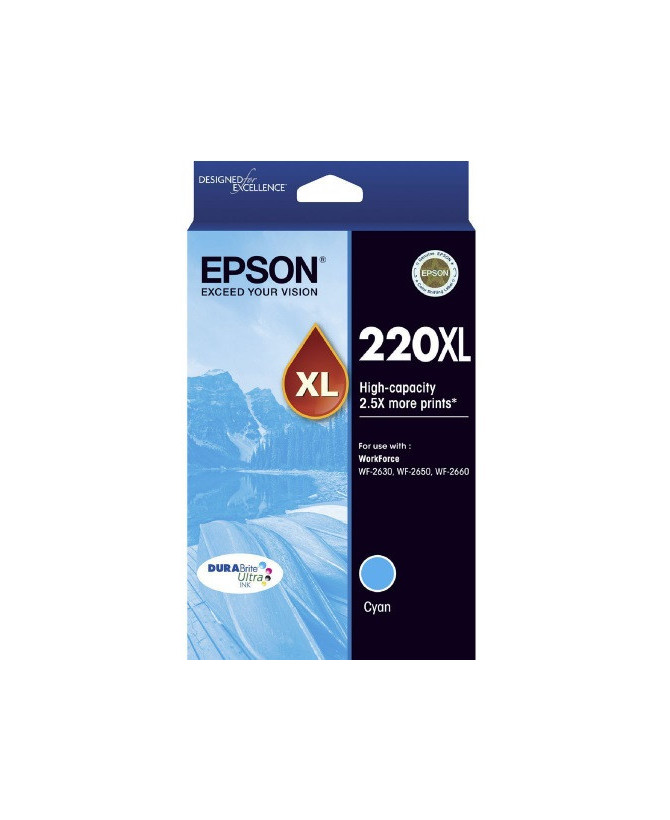 Buy Epson DURABrite Ultra 220XL Cyan Ink Cartridge C13T294292 for WorkForce Printers