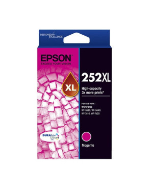 Buy Epson DURABrite Ultra 252XL Magenta Ink Cartridge C13T253392 for WorkForce WF-3640 Printer