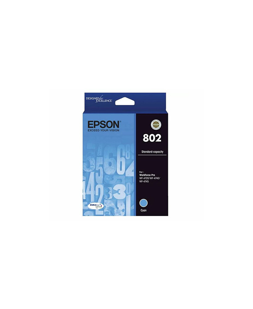 Buy EPSON 802 Standard Capacity DURABrite Ultra Cyan Ink Cartridge C13T355292