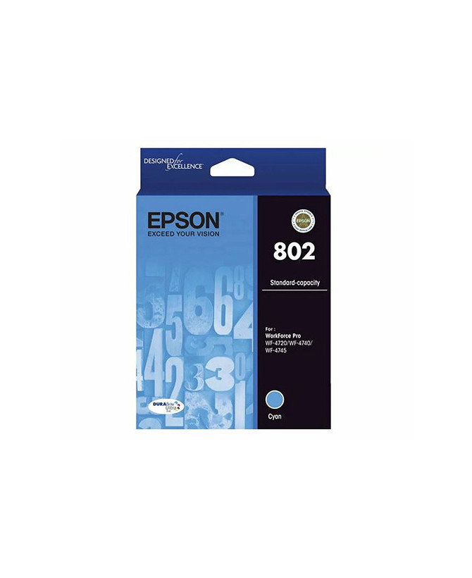 Buy EPSON 802 Standard Capacity DURABrite Ultra Cyan Ink Cartridge C13T355292