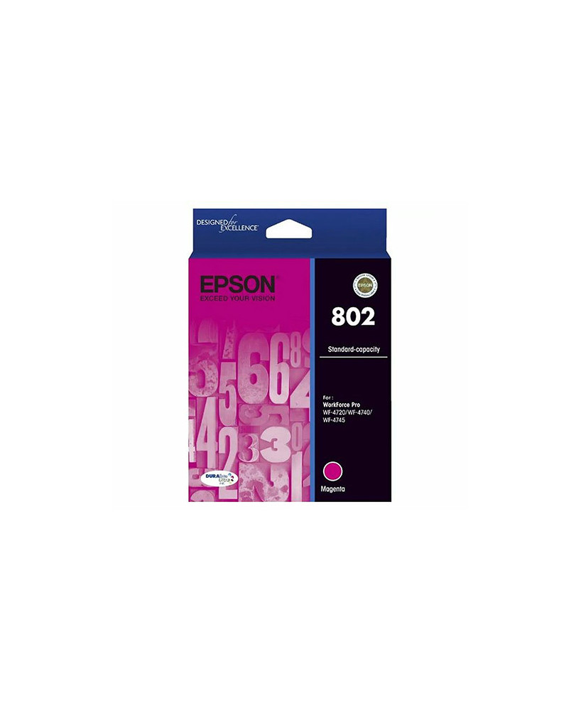 Buy EPSON 802 Standard Capacity DURABrite Ultra Magenta Ink Cartridge C13T355392