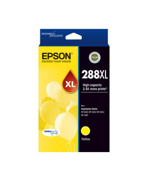 Buy Epson 288XL High Capacity DURABrite Ultra Yellow Ink Cartridge C13T306492 for Expression Home XP-240, XP-340, XP-344 and XP-440 Printers 