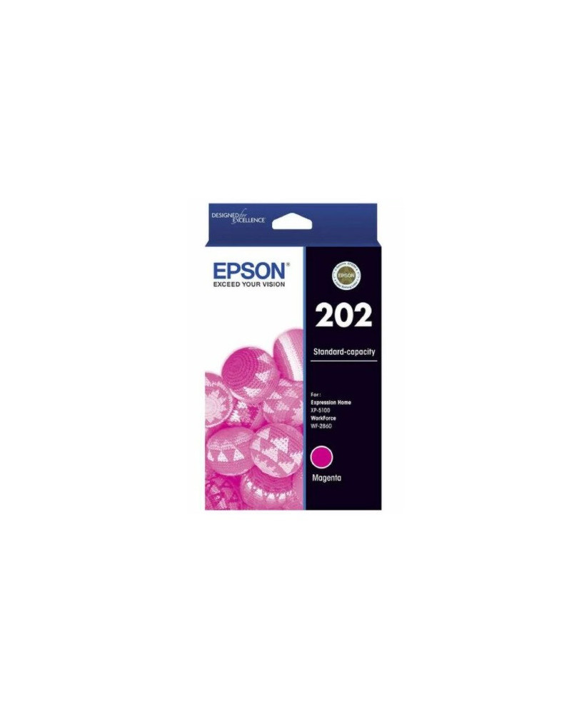 Buy Epson 202 Magenta Ink Cartridge C13T02N392 for WF-2860, XP-5100