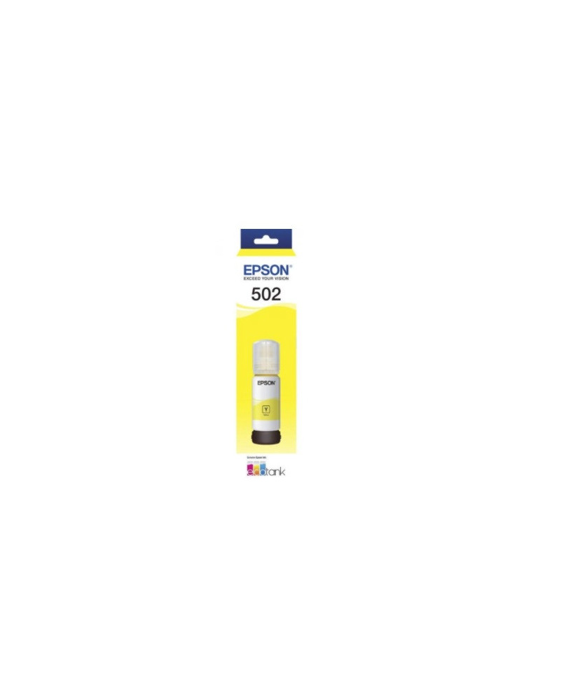 Buy Epson EcoTank T502 Yellow Ink Refill Kit C13T03K492 for WorkForce ET-4750, Expression ET-3700