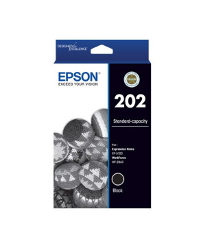 Buy Epson 202 Black Ink Cartridge C13T02N192 for WF-2860, XP-5100 Printers