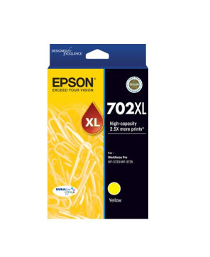 Buy Epson DURABrite Ultra 702XL Yellow Ink Cartridge C13T345492 for WorkForce Pro Printers