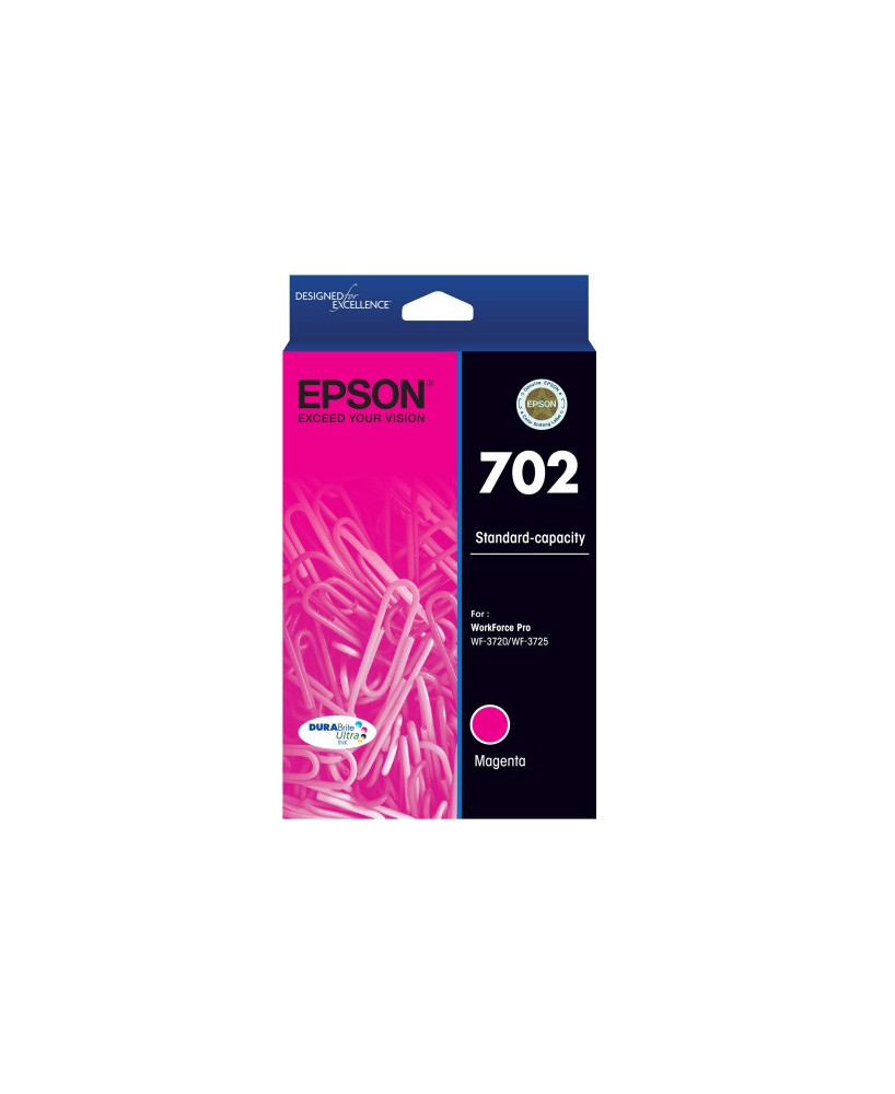 Buy Epson DURABrite Ultra 702 Magenta Ink Cartridge C13T344392 for WorkForce Pro Printers