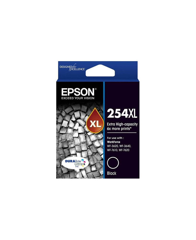 Buy Epson DURABrite Ultra 254XL Black Ink Cartridge C13T254192 for WorkForce Printers