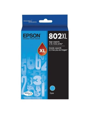 Buy Epson DURABrite Ultra 802XL Cyan Ink Cartridge C13T356292 for WorkForce Pro Printer