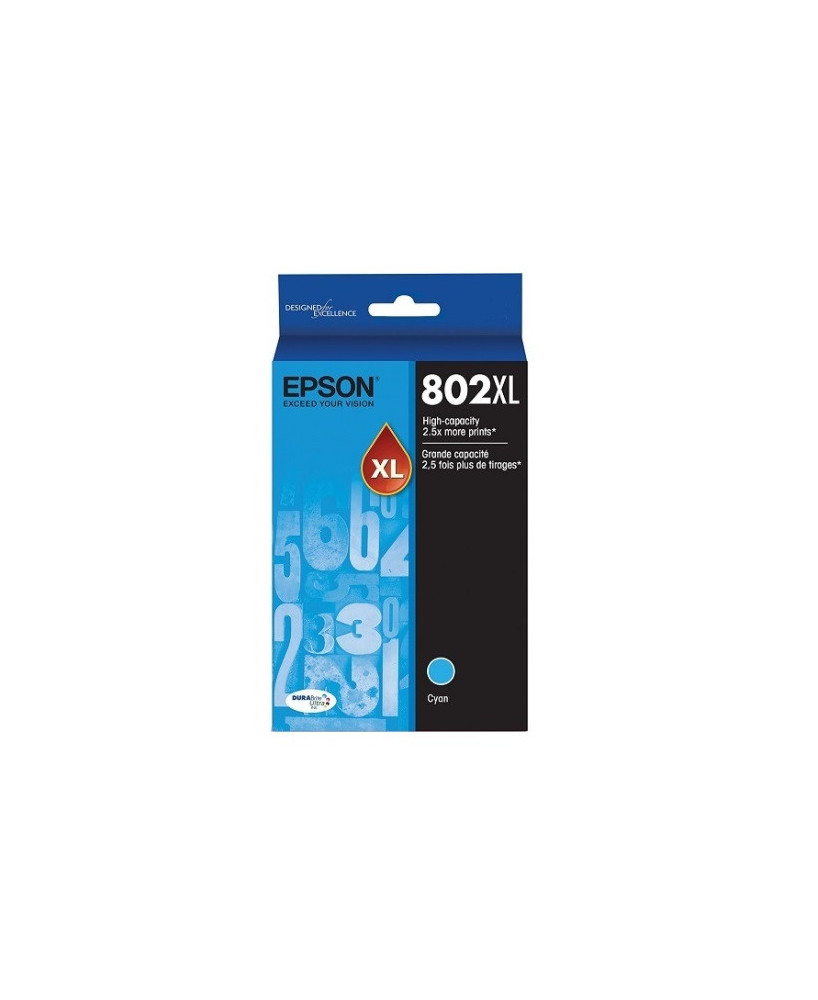 Buy Epson DURABrite Ultra 802XL Cyan Ink Cartridge C13T356292 for WorkForce Pro Printer