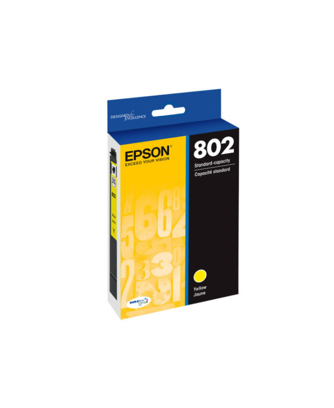 Epson 802 Standard Capacity DURABrite Ultra Yellow Ink Cartridge C13T355492 for WorkForce Pro WF-4720, WF-4740 and WF-4745 Printers