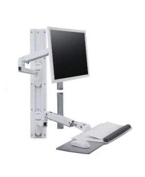 Buy Ergotron LX Wall Mount System Keyboard & Monitor Mount in White 45-551-216