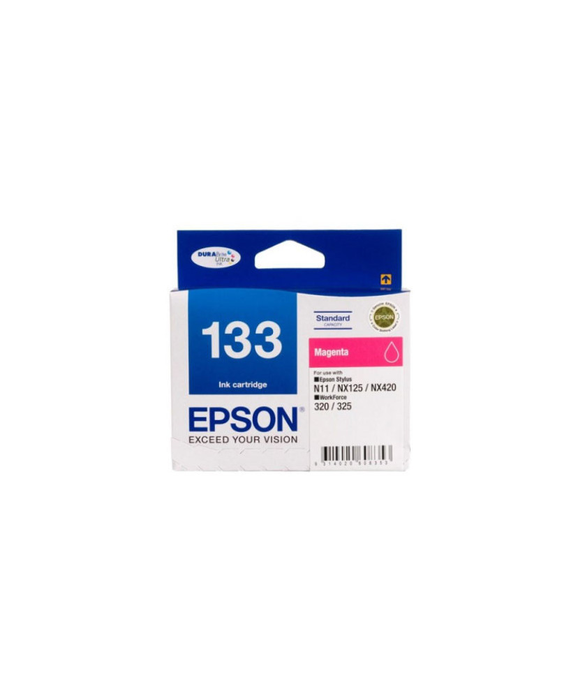 Buy Epson 133 DURABrite Ultra Standard Capacity Magenta Ink Cartridge C13T133392 for Stylus N11, NX125 and Workforce 320, 325 Printer