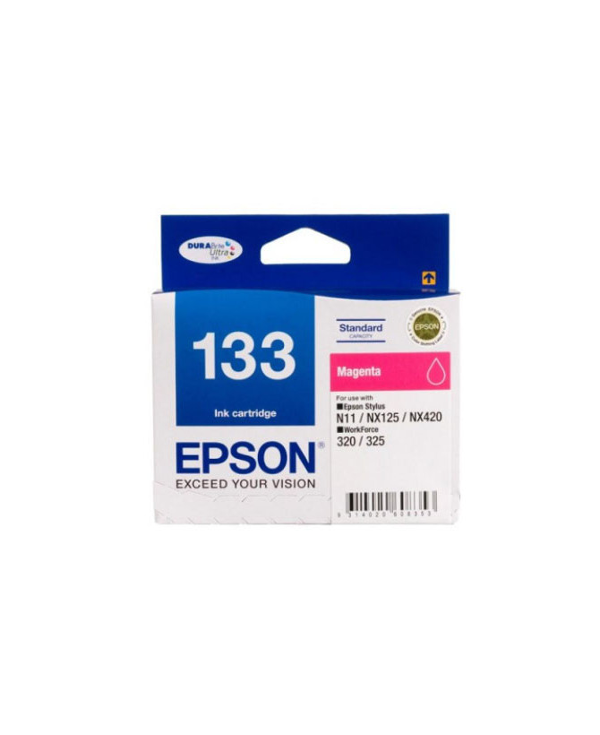 Buy Epson 133 DURABrite Ultra Standard Capacity Magenta Ink Cartridge C13T133392 for Stylus N11, NX125 and Workforce 320, 325 Printer