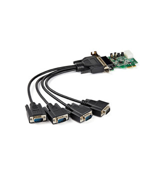 Buy StarTech 4-port PCI Express RS232 Serial Adapter Card PEX4S953LP for Windows and Linux