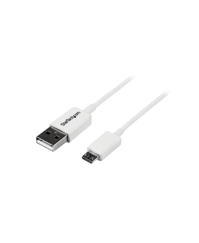 Buy Startech 0.5m White A to Micro B USB Cable Cord USBPAUB50CMW