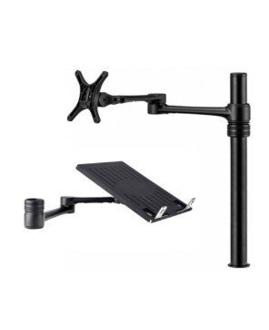 Buy Bundle Atdec Single Monitor Desk Mount in Black AF-AT-B with Atdec Notebook Arm Accessory in Black AF-AN-NBC-B