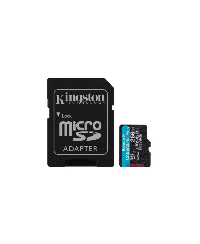 Buy Kingston Canvas Go Plus 256GB microSD Memory Card SDCG3/256GB