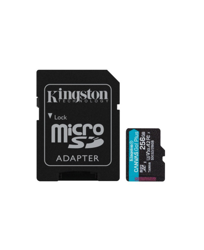 Buy Kingston Canvas Go Plus 256GB microSD Memory Card SDCG3/256GB