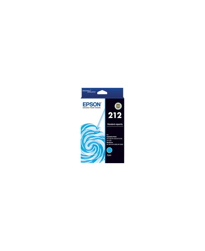 Buy Epson 212 Genuine Cyan Ink Cartridge C13T02R292 for WorkForce WF-2830 Printer