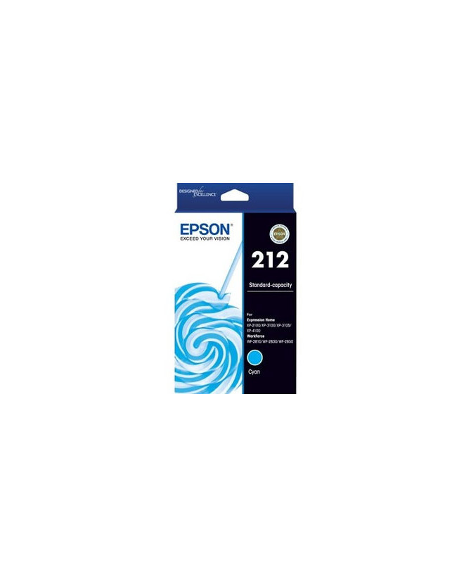 Buy Epson 212 Genuine Cyan Ink Cartridge C13T02R292 for WorkForce WF-2830 Printer