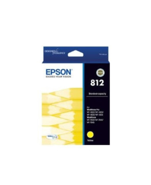 Buy Epson 812 Genuine Yellow Ink Cartridge C13T05D492 for WorkForce Printers