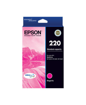 Buy Epson 220 Genuine Magenta Ink Cartridge C13T293392 for WorkForce Printers