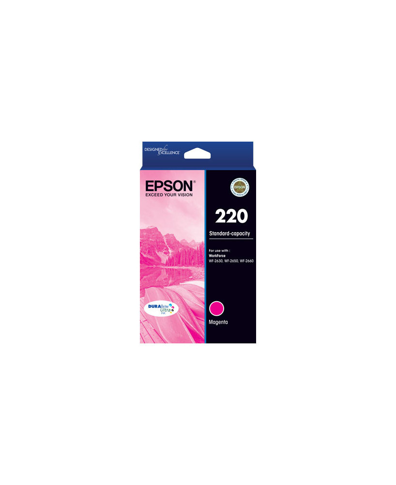 Buy Epson 220 Genuine Magenta Ink Cartridge C13T293392 for WorkForce Printers