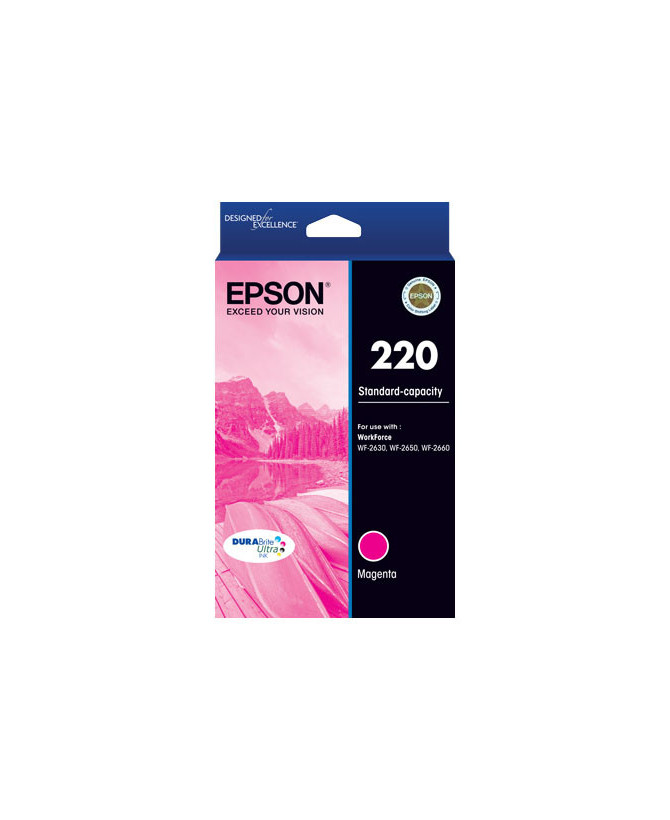 Buy Epson 220 Genuine Magenta Ink Cartridge C13T293392 for WorkForce Printers